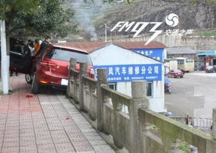 拿证第三天,浙江司机驾车 飞出 高墙悬挂在半空 网友 心中有个飞行梦