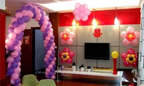 如何用气球布置结婚房间