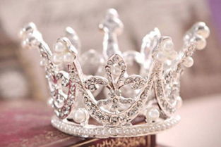 十二星座的粉红少女心公主皇冠,我是双鱼座,仙女下凡