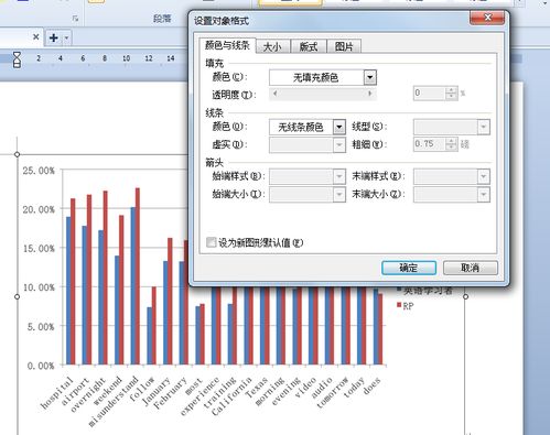 如何修改word中插入的图表文字 