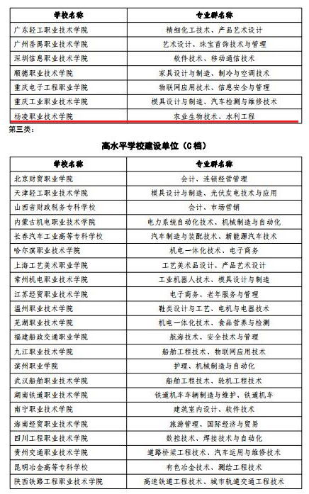 双高职业技术学院排名 国内大专排名前十位的院校