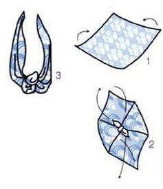 宝宝三角巾的系法图解 三角巾结 童军结