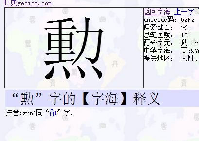 重加力加四点水是啥字 