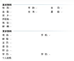 QQ资料怎么弄成这样 