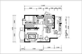 欧式两居室室内设计平面图图片素材 DWG格式 下载 园林景观CAD图纸大全 