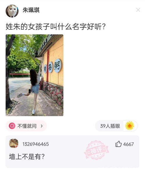 姓朱的女名字（姓朱女孩有涵养的名字）