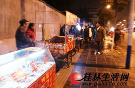 桂林 城管委托村民人行道上 划地收钱 市民质疑 