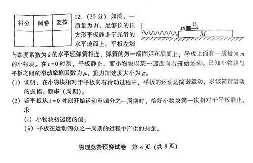 2018物理竞赛预赛试题 答案出炉 考试结束,需重点关注这3件事情