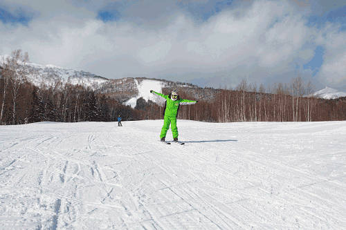 滑雪配的朋友圈文案