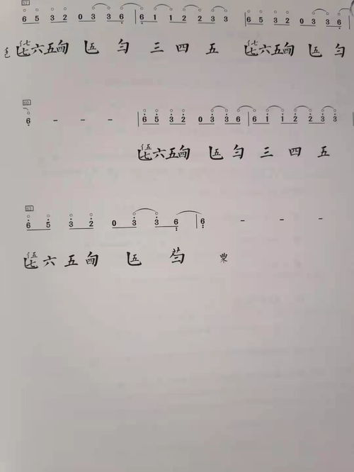 周杰伦歌曲串烧 古琴减字谱