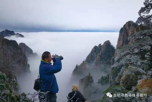 烟雨黄山 山色无定姿,如烟复如黛