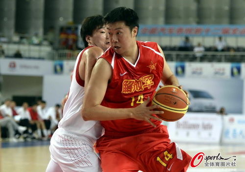 全运会男子篮球成年B组 解放军95 68江苏 