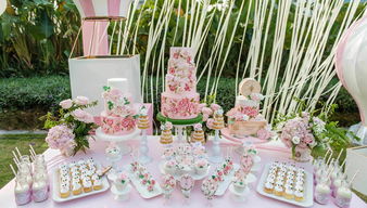婚礼甜品种类推荐 甜品桌布置方案 