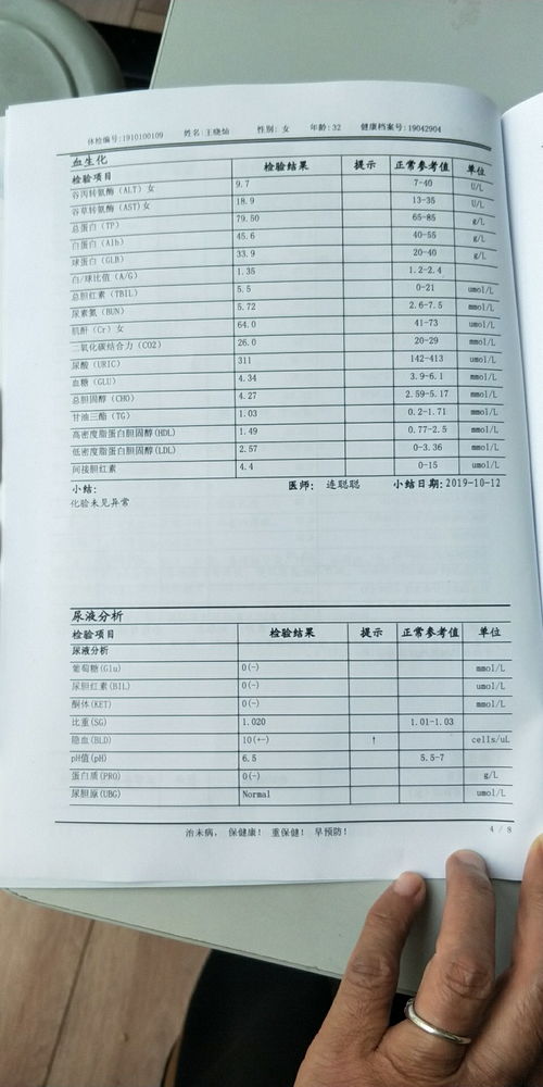 请医生看一下我的体检报告正常不,谢谢 