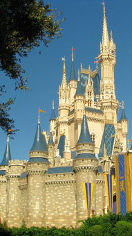迪士尼乐园城堡 手机壁纸