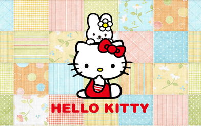 电脑画画渐变怎么弄好看 hellokitty壁纸渐变怎么弄