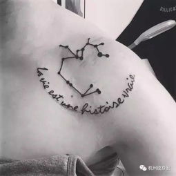 Tattoo 纹身素材 十二星座之天蝎射手座 