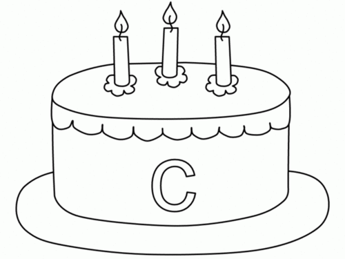 生日蛋糕简笔画 感人的生日蛋糕
