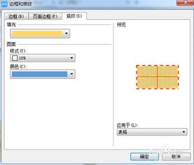 wps 表格 底纹怎么设置，wps表格底纹怎么设置