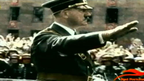 真实的二战纪录片,德国民众被希特勒洗脑,全国上下一片疯狂 