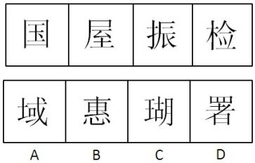 2021年安徽省考行测图形推理之汉字的汉字属性