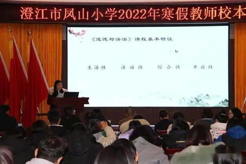共思共享 共话成长 澄江市凤山小学2022年寒假教师校本培训
