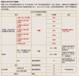 车船税怎么算