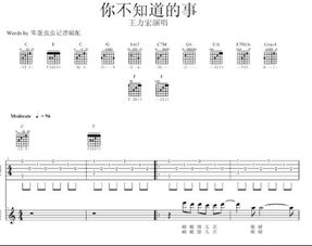 你知道我在等你吗吉他谱(吉他谱格式)