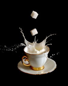 趣味摄影 牛奶咖啡舞起来