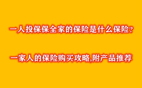 意外全家保被保险人,人保全民保家庭意外保障投保规则是什么