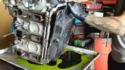 发动机 拆解发动机的全过程,里面的结构太独特了 
