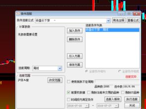 预警公式当股价下跌到某价位时出现报警?