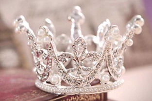 十二星座的粉红少女心公主皇冠,我是双鱼座,仙女下凡 