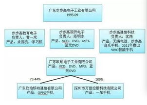 oppo 、广东步步高与上市公司002251的关系