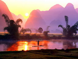 桂林山水的光影魅惑 