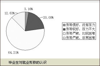 大学毕业生就业调查 公认就业难 青睐吃皇粮