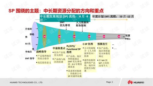 华为战略规划SP与业务计划BP流程.ppt