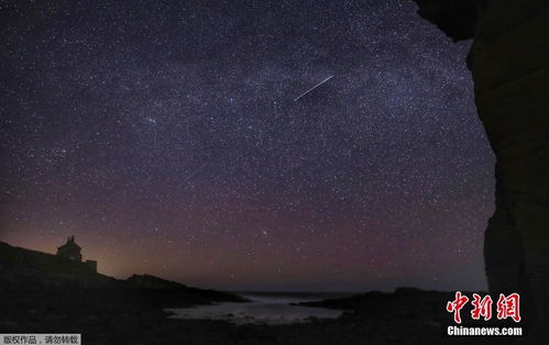 夜空璀璨 上演天琴座流星雨 