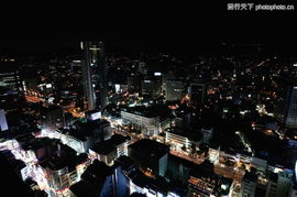 城市夜景0029 城市夜景图 建筑图库 