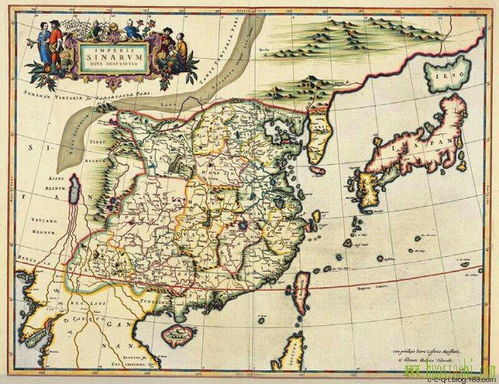 古代欧洲人绘制的中国地图是啥样 