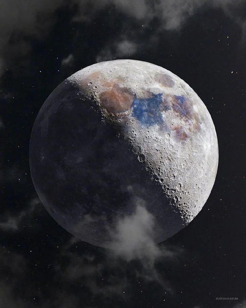 摄影作品欣赏 月球
