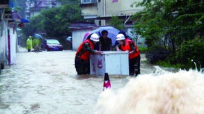 皖南暴雨成灾 图 