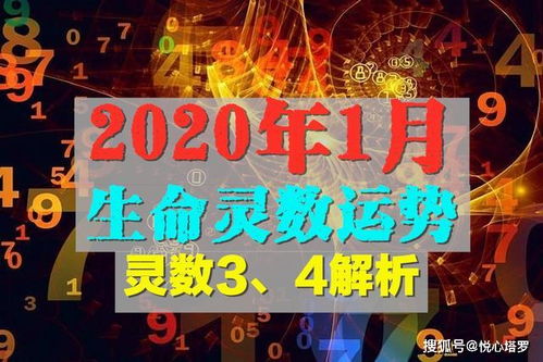 2020一月生日密码运势 灵数3曙光正在眼前,灵数4能够轻松获大利