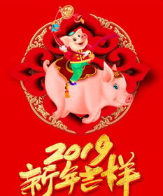 2019新年祝福语 2019猪年新年祝福语