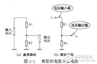 电阻分压简单电路图 电阻串联分压 分压电阻采样