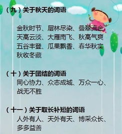 语文老师拍案 孩子上小学后,吃透这份词语资料,语文次次考满分