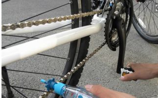 自行车的链条生锈了,怎么清洗 
