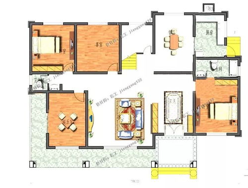 不带堂屋能叫农村别墅 5款二层别墅,堂屋这样建省钱又好用