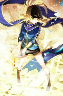 她是saber 