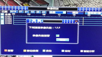 监控录像不能回放,通道无录像,下载错误123,是怎么回事 